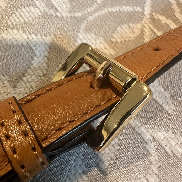 Michael Kors caramel pebbled leather handbag - Picture 7 of 15